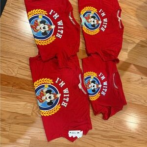 Disney Kids Red Mickey Mouse One Piece